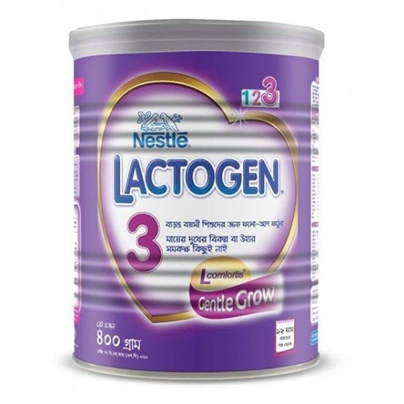 Nestle LACTOGEN 3 Follow Up Formula (12 Month+) TIN - 400 gm