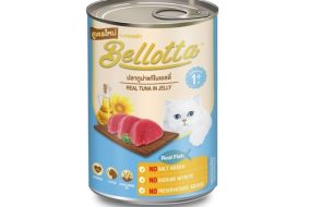 Bellotta Premium Can Real Tuna Topping Saba in Jelly 400gm