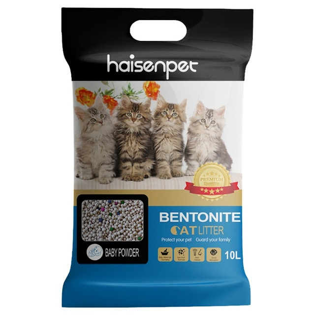 Haisenpet Cat Litter 10L Baby Powder Flavour