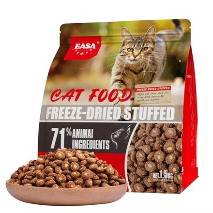EASA Freeze-Dried Stuffed Cat Food Chicken 1.5kg (71% Animal Ingredients)