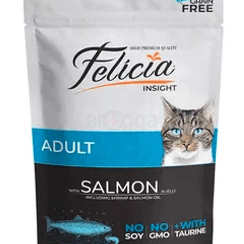 Felicia For Adult Cat With Salmon-85g