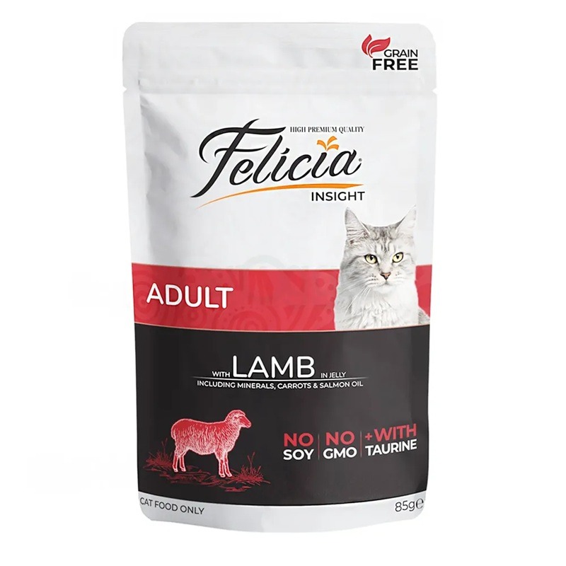 Felicia Grain Free Super Premium Pouch Adult Lamb 85g