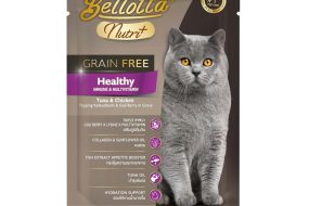 Bellotta Nutri Plus Grain Free Healthy Super Premium Pouch with Tuna & Chicken in Gravy 70gm
