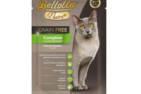 Lightbox Bellotta Nutri Plus Grain Free Complete Super Premium Pouch with Tuna & Chicken in Jelly 70gm