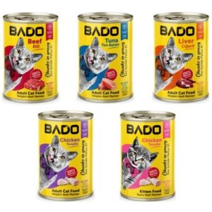BADO Adult Cat Canned Food with Chicken Flavour 400g